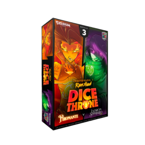 Dice Throne Batalla 3 Piromante y Ladrón Sombrío
