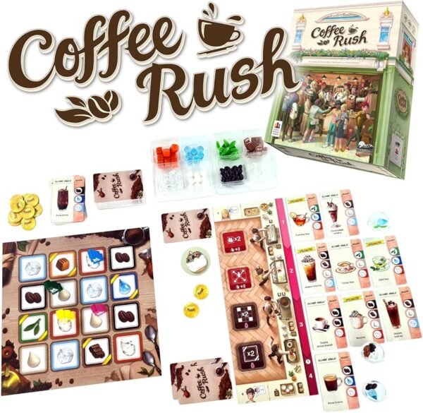 Coffee Rush + Expansión Piece of Cake (Preventa en Kit)