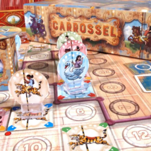 Carrossel juego de mesa en español componentes y arte