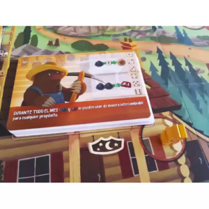 Cartas del juego de mesa creature comforts de gen x games