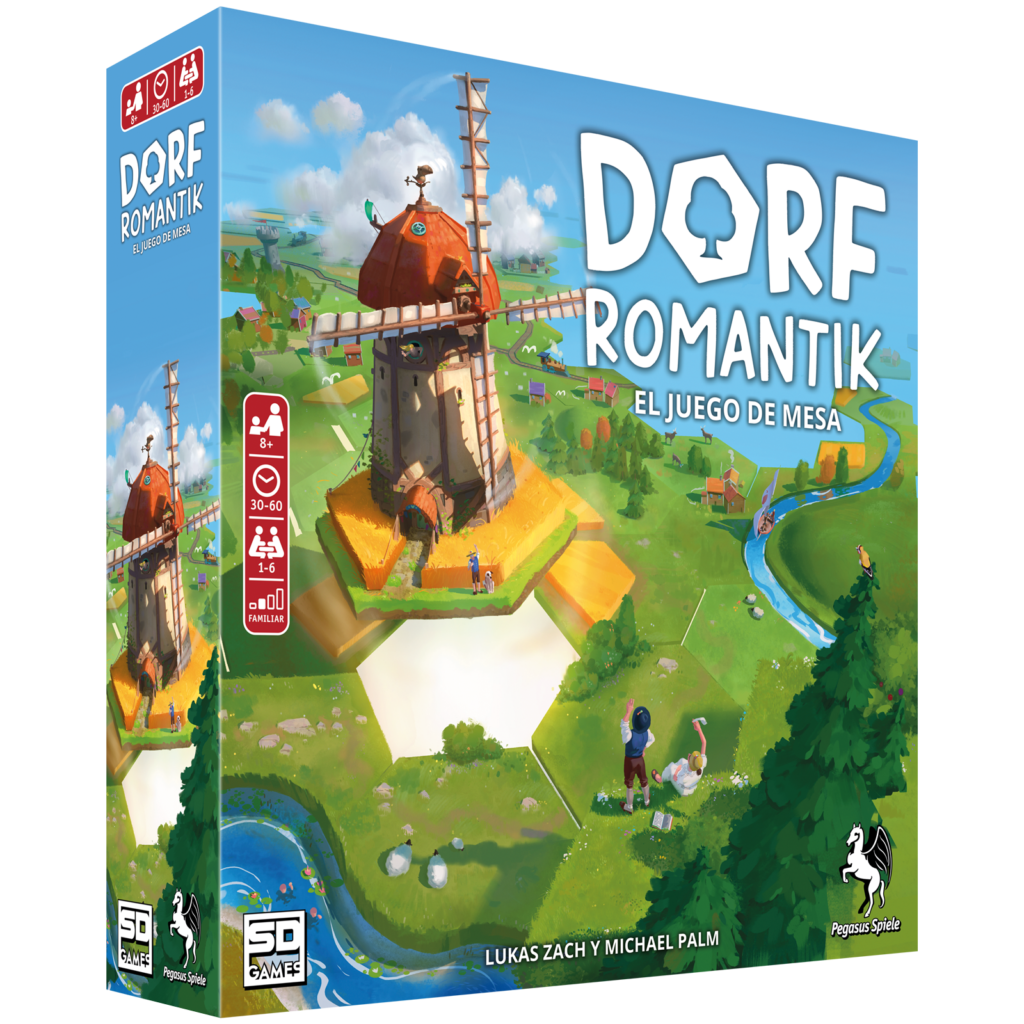 Dorf romantik componentes de juego y caja