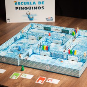escuela de pingüinos juego de mea en español componentes