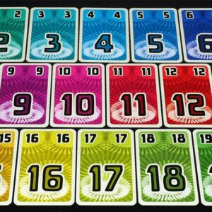 Fuji Flush juego de mesa en español cartas y componentes