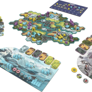lobos juego de mesa arte y componentes