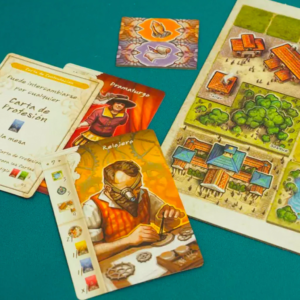 Los príncipes de Florencia juego de mesa en español componentes
