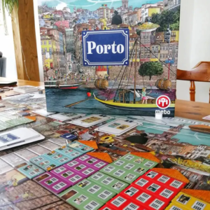 Porto Juego de mesa en español Mebo Games componentes