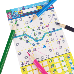 hojas del juego de mesa próxima estación londres