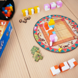 pueblo juego de mesa en español Maldito Games componentes