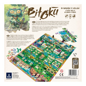 Bitoku juego de mesa en español Devir componentes