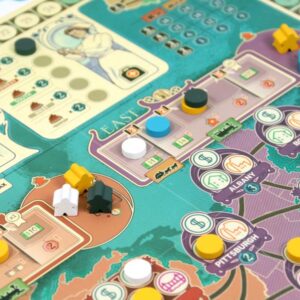 Carnegie juego de mesa en inglés Pegasus componentes