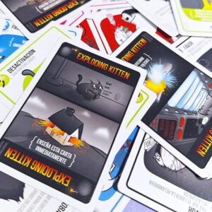 Exploding kittens juego de mesa en español componentes