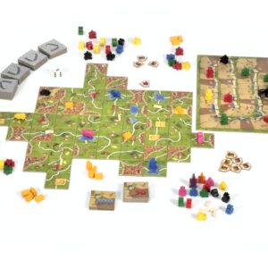 carcassonne big box juego de mesa en español Devir componentes