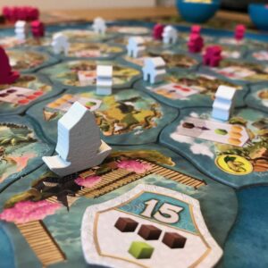 century maravillas del oriente juego de mesa en español Devir componentes