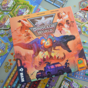 dinosaur world juego de mesa en español Devir tablero