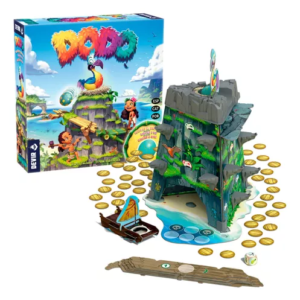 Dodo juego de mesa en español Devir componentes