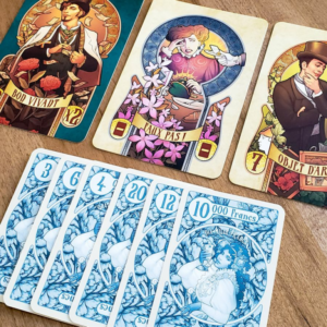 High society juego de mesa en español subastas por Reiner Knizia SD Games componentes