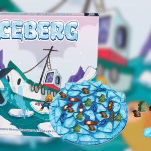 Iceberg juego de mesa en español Devir componentes