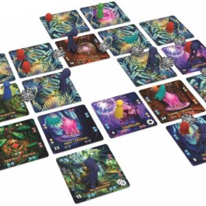 La selva prohibida juego de mesa en español Devir componentes