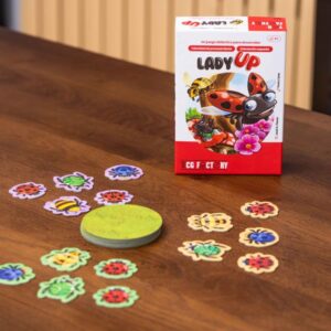 Lady up juego de mesa en español TCG Factory componentes