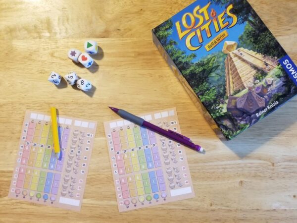 Lost Cities: Roll & Write
