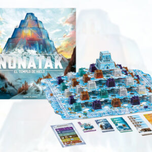 nunatak juego de mesa en español Devir componentes