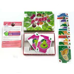 Pares juego de mesa en español Primigenio componentes