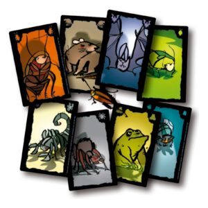 poker de bichos juego de mesa en español Devir componentes