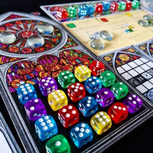 Sagrada juego de mesa en español Devir componentes