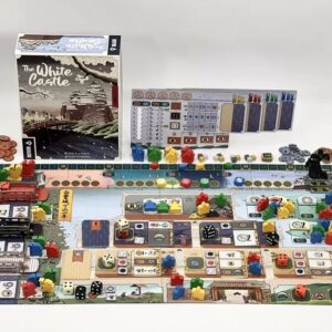 The White castle juego de mesa en español Devir componentes