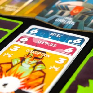 Unrest juego de mesa en español Devir cartas