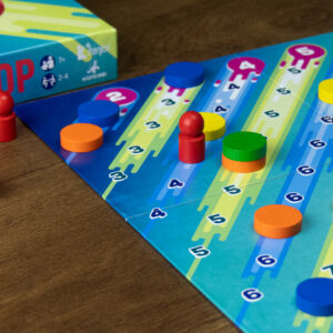 Cant Stop juego de mesa en español Maldito Games tablero de juego