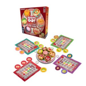 Sushi Go: Gira y Come Dim Sum juego de mesa en español Devir componentes