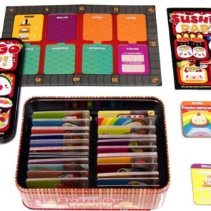Sushi Go Party juego de mesa en español Devir componentes