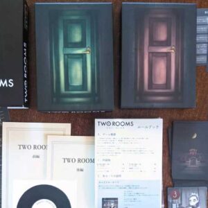 Two rooms juego de mesa en español Gen X Games componentes