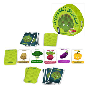 ¿Alcachofas? ¡No, Gracias! juego de mesa en español Devir componentes