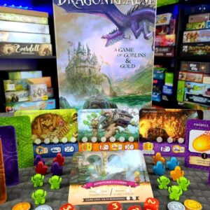 Dragonrealm juego de mesa en ingles Gamewright componentes