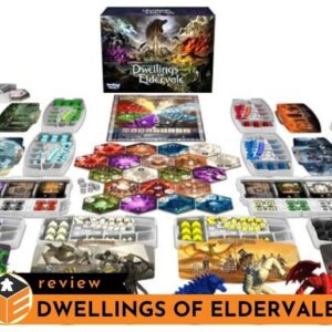 Dwellings of eldervale juego de mesa en español Gen X Games componentes