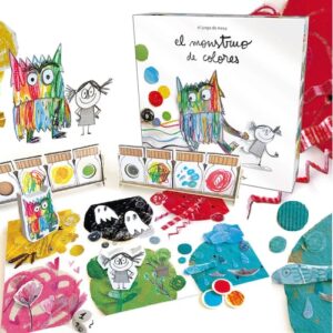 El Monstruo de Colores juego de mesa en español Devir componentes