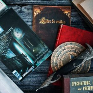 Exit: La Mansión Siniestra juego de mesa en español Devir componentes