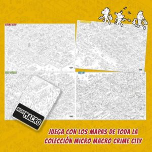MicroMacro Showdown juego de mesa en español SD Games componentes