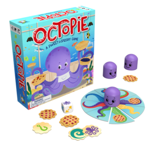 Octopie juego de mesa en ingles Gamewright componentes