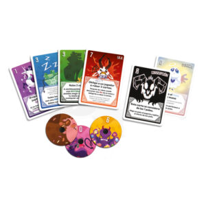 Peca tú juego de mesa en español TCG Factory componentes