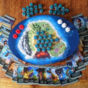 Ragnarocks juego de mesa en español Delirium Games componentes