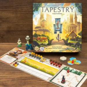 Tapestry juego de mesa en español Stonemaier componentes