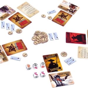 Bang! juego de mesa en inglés Eage componentes