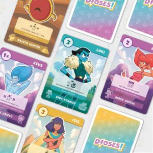 Dioses! juego de mesa en español SMART TROLLER GAME componentes