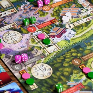 Deep Sea Adventure juego de mesa en inglés Oink Games componentes
