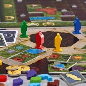componentes del juego de mesa Carpe Diem en español por la editorial Ravensburger