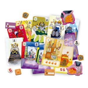 Cyberion juego de mesa en español Devir componentes