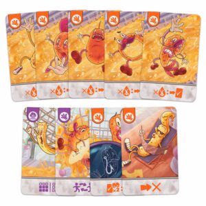 Fritanga juego de mesa en español Devir componentes
